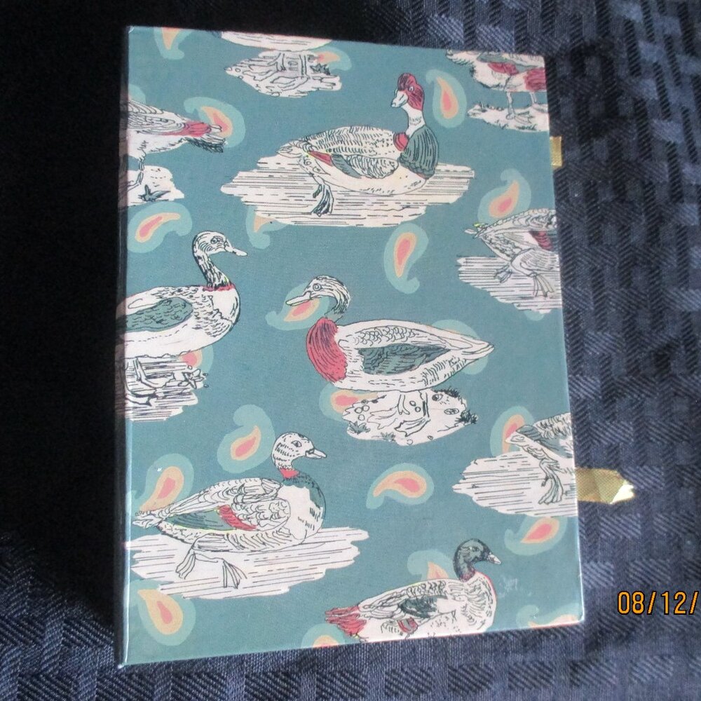 DOUBLE DECK CARD GIFT SET/AVON 1994/DUCK DESIGN/NEW & SEALED